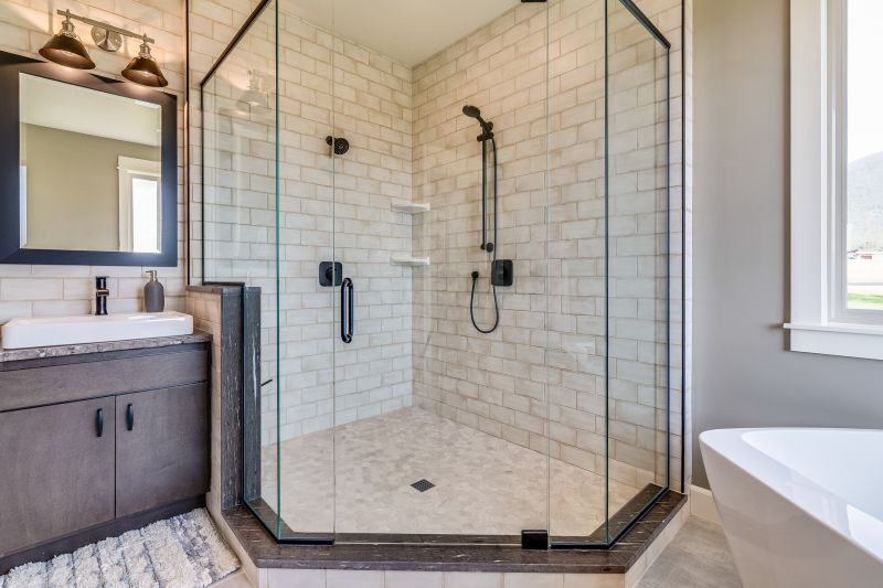 Space-Saving Shower Niche